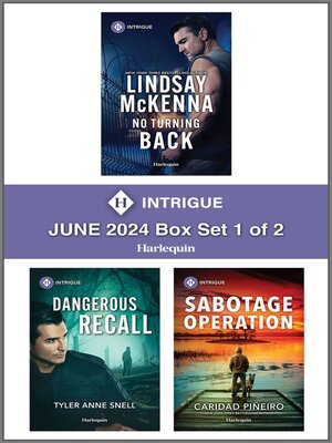 cover image of Harlequin Intrigue June 2024--Box Set 1 of 2